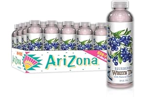 AriZona Premium Brewed Blueberry White, 20 Fl Oz, Pack of 24