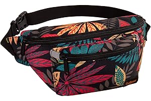 SPORTSNEW Fanny Pack for Men Women - Waist Bag Pack - Lightweight Belt Bag for Travel Sports Hiking