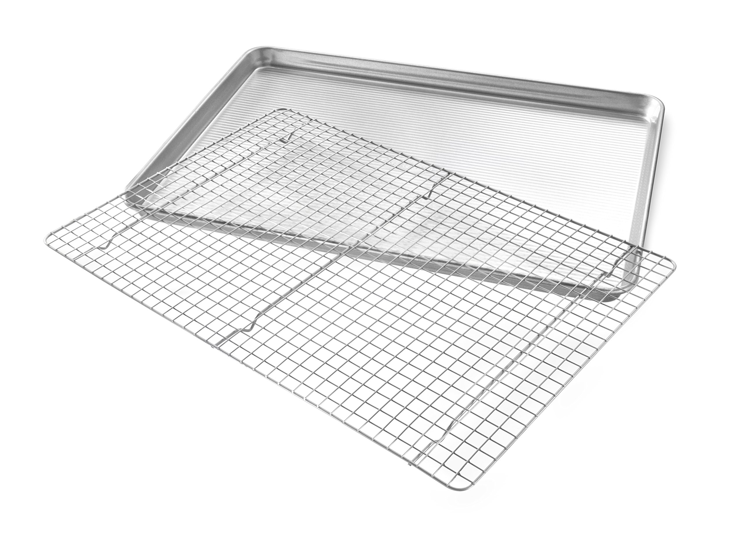 USA Pan Bakeware Extra Large Sheet Baking Pan and Bakeable Nonstick