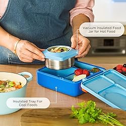 OmieBox Bento Box for Kids - Insulated Bento Lunch