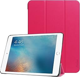 ProCase iPad 9.7 Case, Slim Stand Hard Shell Case Smart Cover for iPad 9.7 2018 iPad 6th Generation / 2017 iPad 5th Generation -Magenta