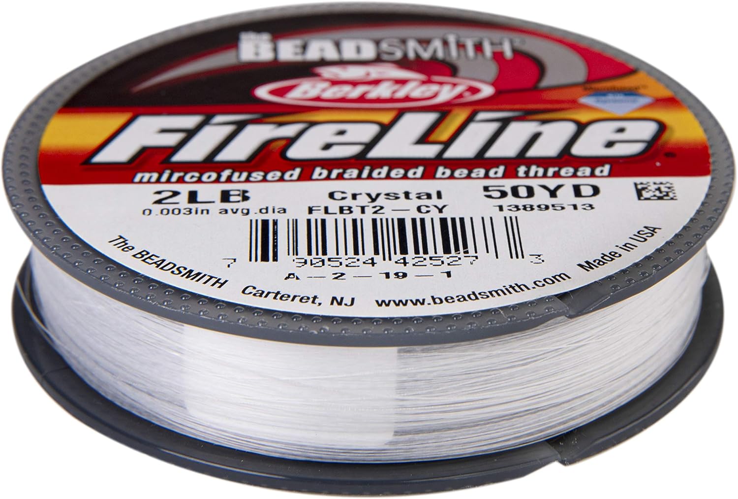 FireLine Beading Thread Jewelry Finding, Crystal