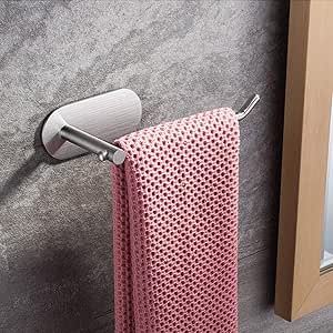 ZUNTO Toallero Adhesivo Toalleros Barra de aro para Baño, Anillo de toalla Acero Inoxidable