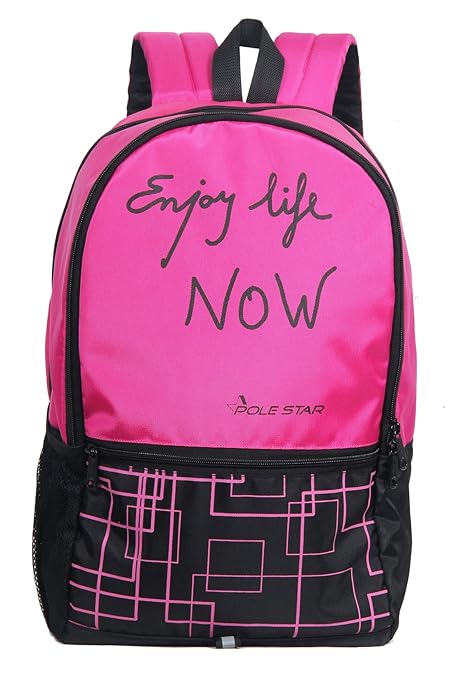 Pole StarHero 32 Lt Pink Black Casual Backpack I bagpack