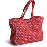 Vera Bradley womens Hathaway Tote Bag - Premium Cotton
