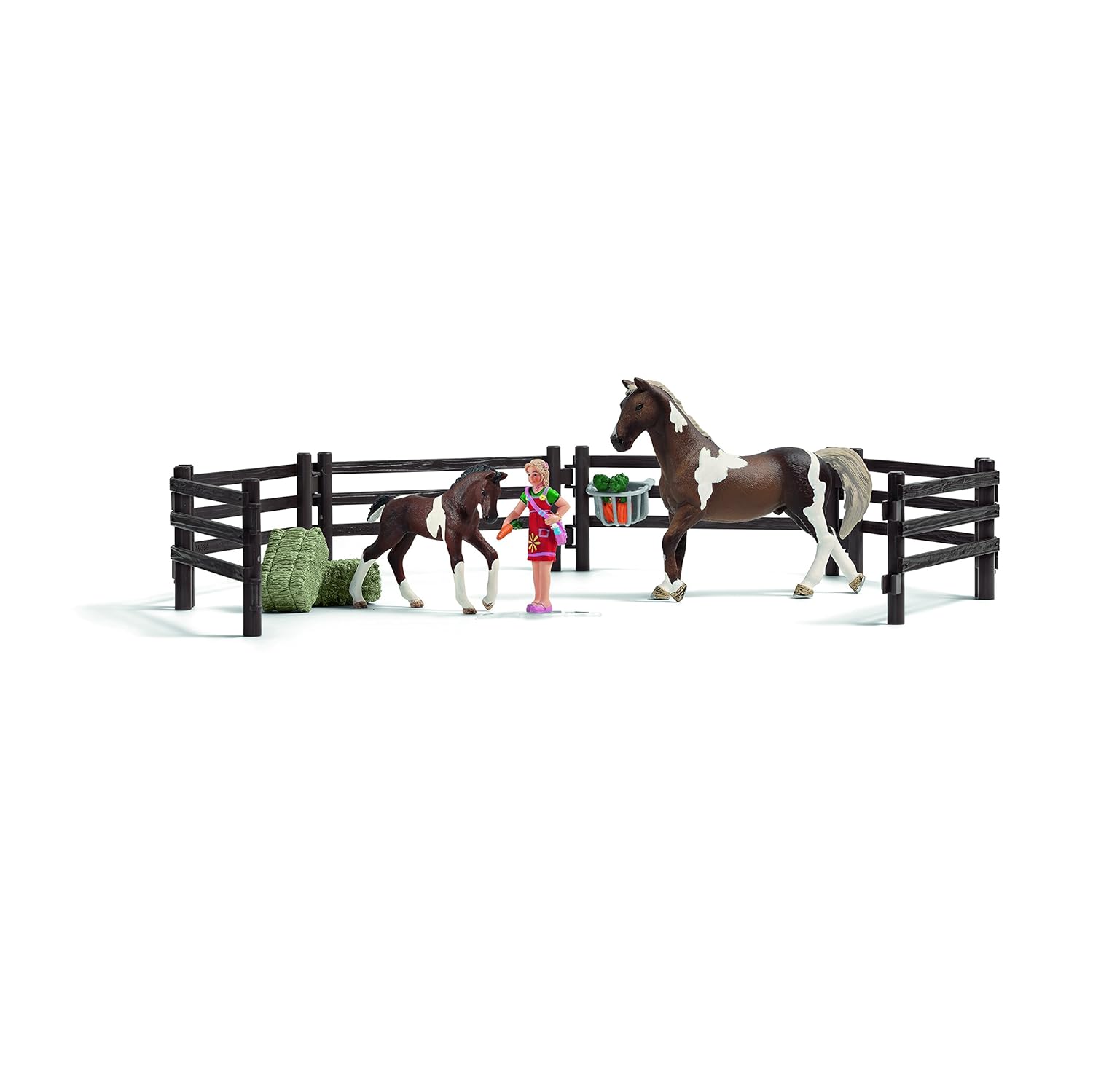 Schleich Horse Feeding Play Set, Action & Toy Figures Amazon Canada