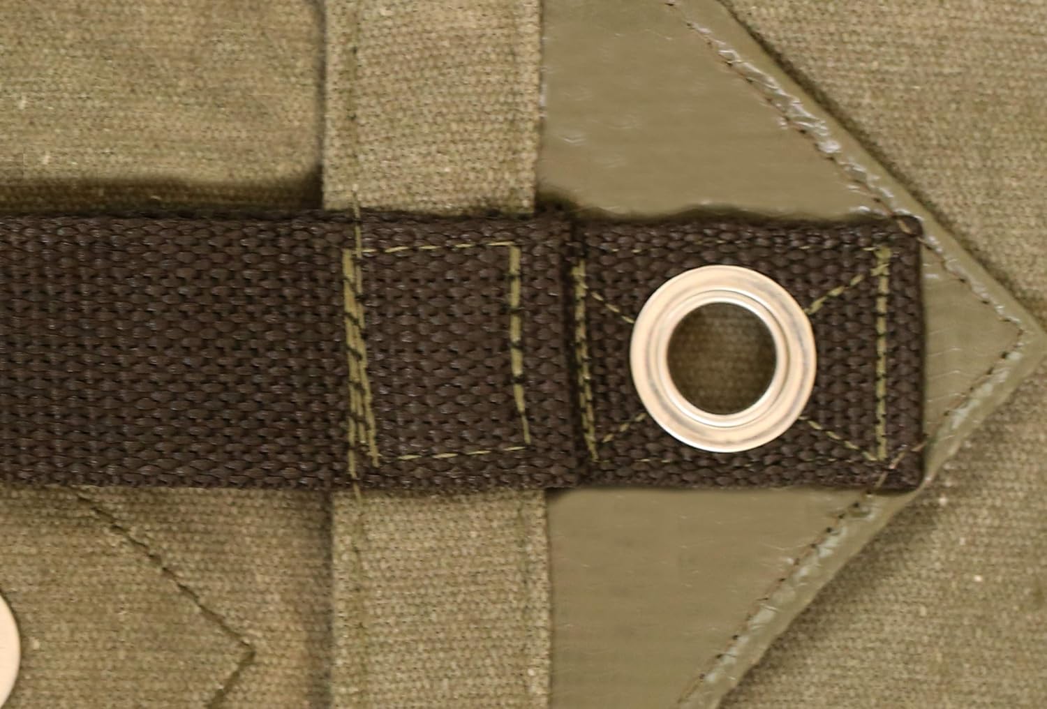 Reinforced Edges Canvas Tarp Heavy Duty Waterproof 18 oz Mold & UV