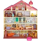 Bluey Light and Surprise Heeler House, 28 in Tall, Toy for Kids | 5-story toy house with 10+ play areas, 30+ pieces, 3 surprise accessories, plus Bluey, Bingo, Bandit and Chilli