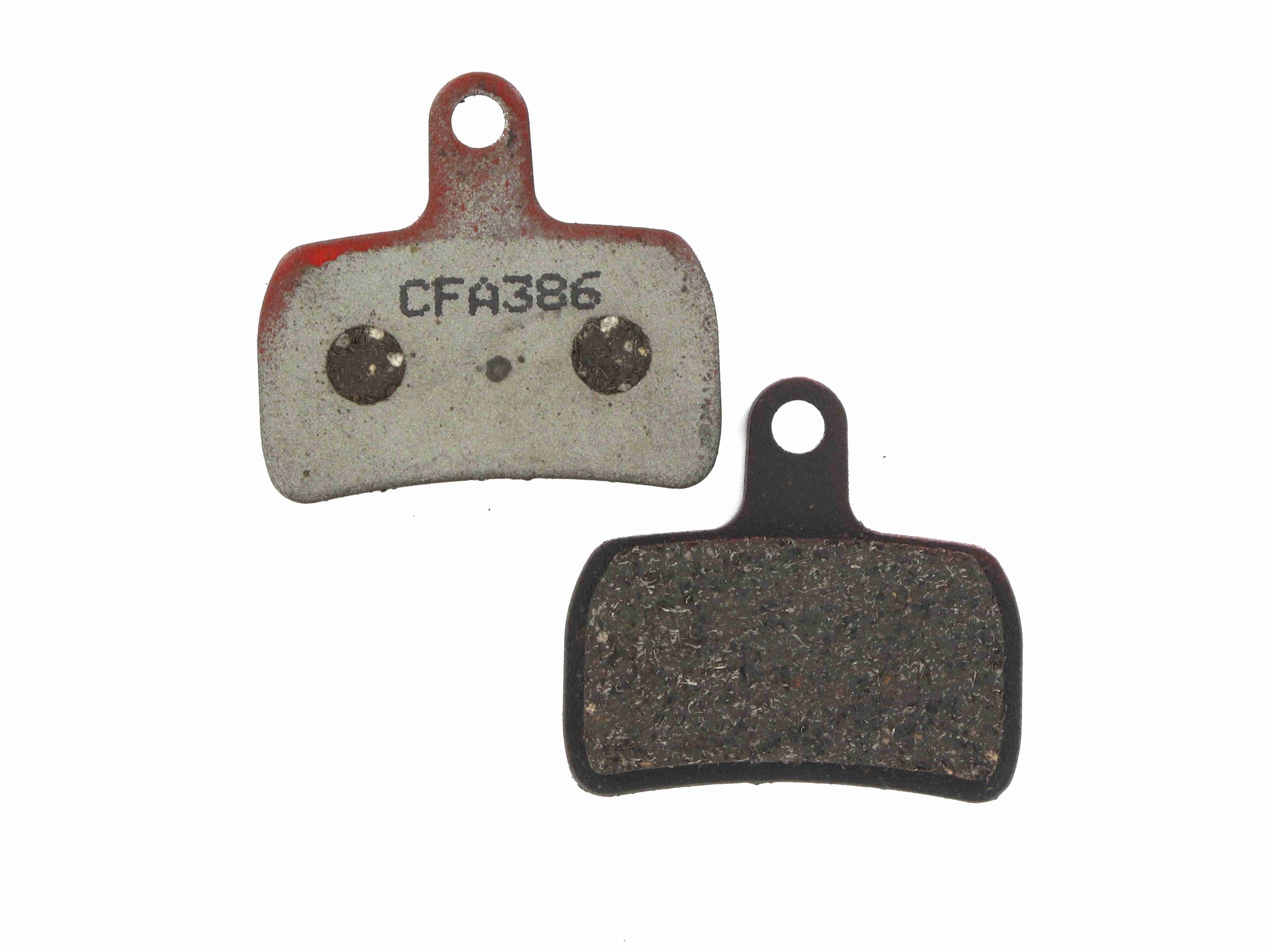 EBC Brakes CFA386 Disc Brake Pads, Compatible with Hope Mono Mini, Red – Organic (Soft)