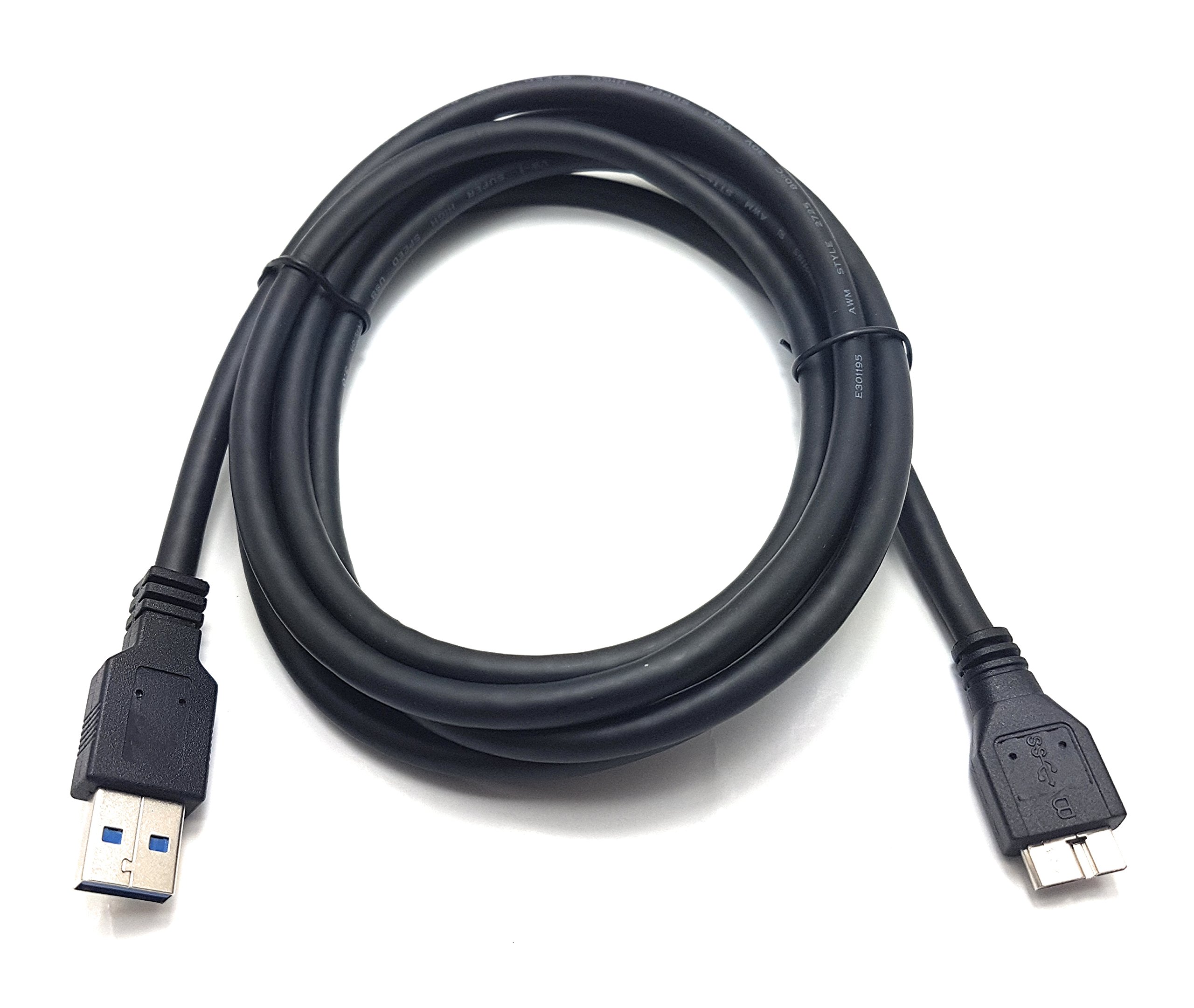 MainCore 2m Long SuperSpeed USB 3.0 Type A to Micro-B Cable For External Hard Drive (Available in 0.15m, 0.30m, 0.50m, 0.75m,1m, 2m) (2m) โ image 1