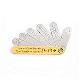 MusicNomad Precision Nut Height Slotting Gauge Tool