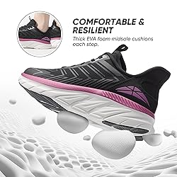 ALLSWIFIT Women's Slip On Walking Shoes Running