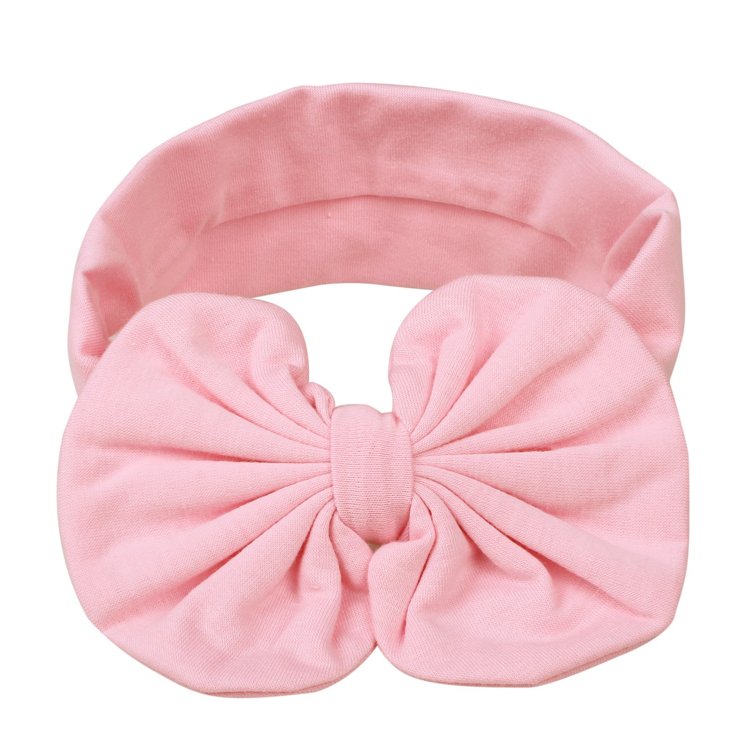 Itaar Baby Girl Headband Soft Bow Knot Cotton Head Wrap Set Of 8 Colors