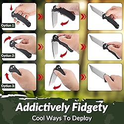 CIVIVI Brazen Folding Knife, Button Lock Pocket