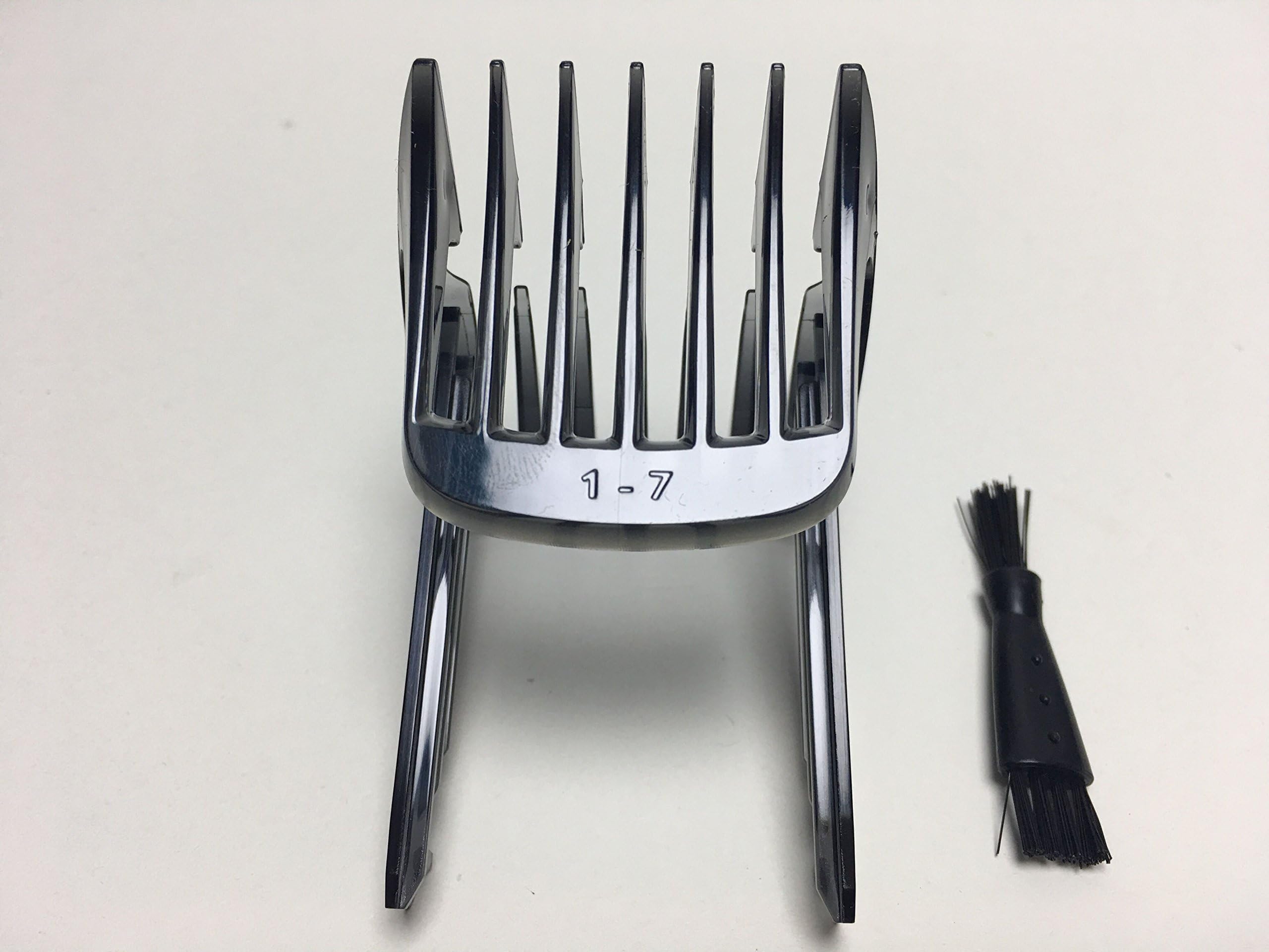 New Black Clipper COMB 1-7mm For PHILIPS Plastic Trimmer HC9450 HC9452 HC9490 HC9450/13 HC9450/15 HC9450/20 HC9452/15 HC9490/15 Series 9000 BEARD Hair Replacement Parts