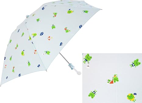 Amazon ランドセルサイズ 子供用ミニ傘 カエル 丈夫な軽量折りたたみ ミニ傘 53cm オカモト原宿店 折りたたみ傘 通販
