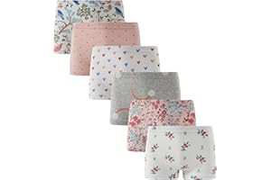 Boboking Soft Cotton Girls' Panties Boyshort Little Girls' Underwear Toddler Undies