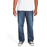 Volcom Men's Solver Denim Jeans –Comfortable & Flexible Stretch Denim Pants