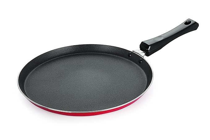 Nirlon Non-Stick Aluminium Tawa, 28cm, Multicolour (2.6mm / FT12)