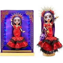 Amazon.com: Rainbow High Dia De Los Muertos Maria 11" Doll with ...