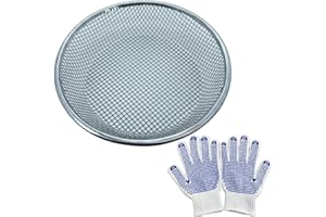 SWHSMLB Mesh Gardening Sifter, 6mm Sieve mesh Size， Perfect for 5 Gallon Bucket,for Sand Rocks Dirt Compost (6mm)