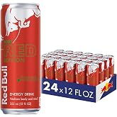 Red Bull Energy Drink, Watermelon, Red Edition | contains caffeine, taurine, B-vitamins, sugar, and water, 12 fl oz, pack of 24 cans
