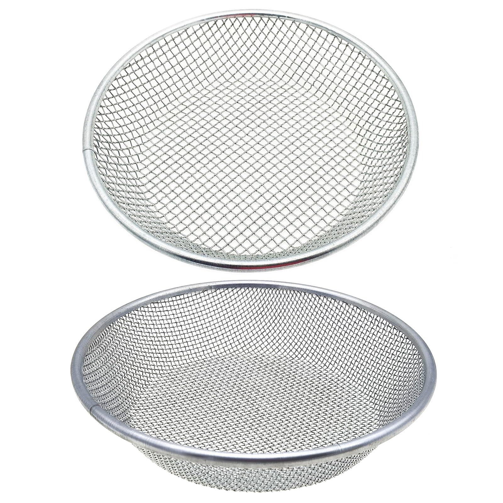 Photo 1 of 2PCS YUEBM Gardening Sand Soil Compost Sifter Perfect for 5 Gallon Bucket, 1/4 Inch Mesh, 1/8 Inch Mesh