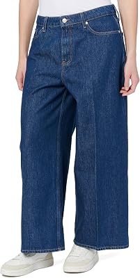 Jean Femme Wide Leg Ace Taille Haute, Bleu (Ace), 32W/26L
