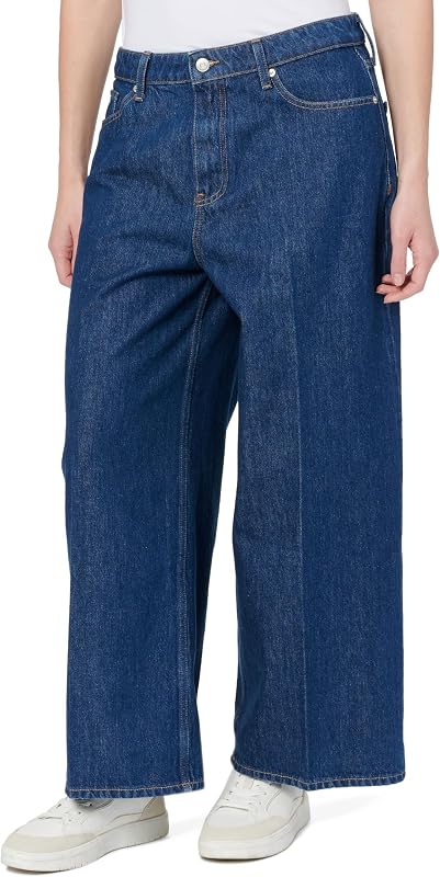 Jean Femme Wide Leg Ace Taille Haute, Bleu (Ace), 32W/26L — photo 1 sur 4
