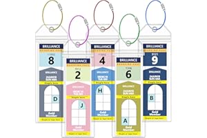 GLSGSB 5 Pack Cruise Luggage Tags Holder for Royal Caribbean & Celebrity