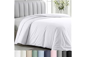 California Design Den Queen Size Duvet Cover Only, Premium 400 Thread Count 100% Cotton Duvet Cover, Soft Sateen Weave Comfor