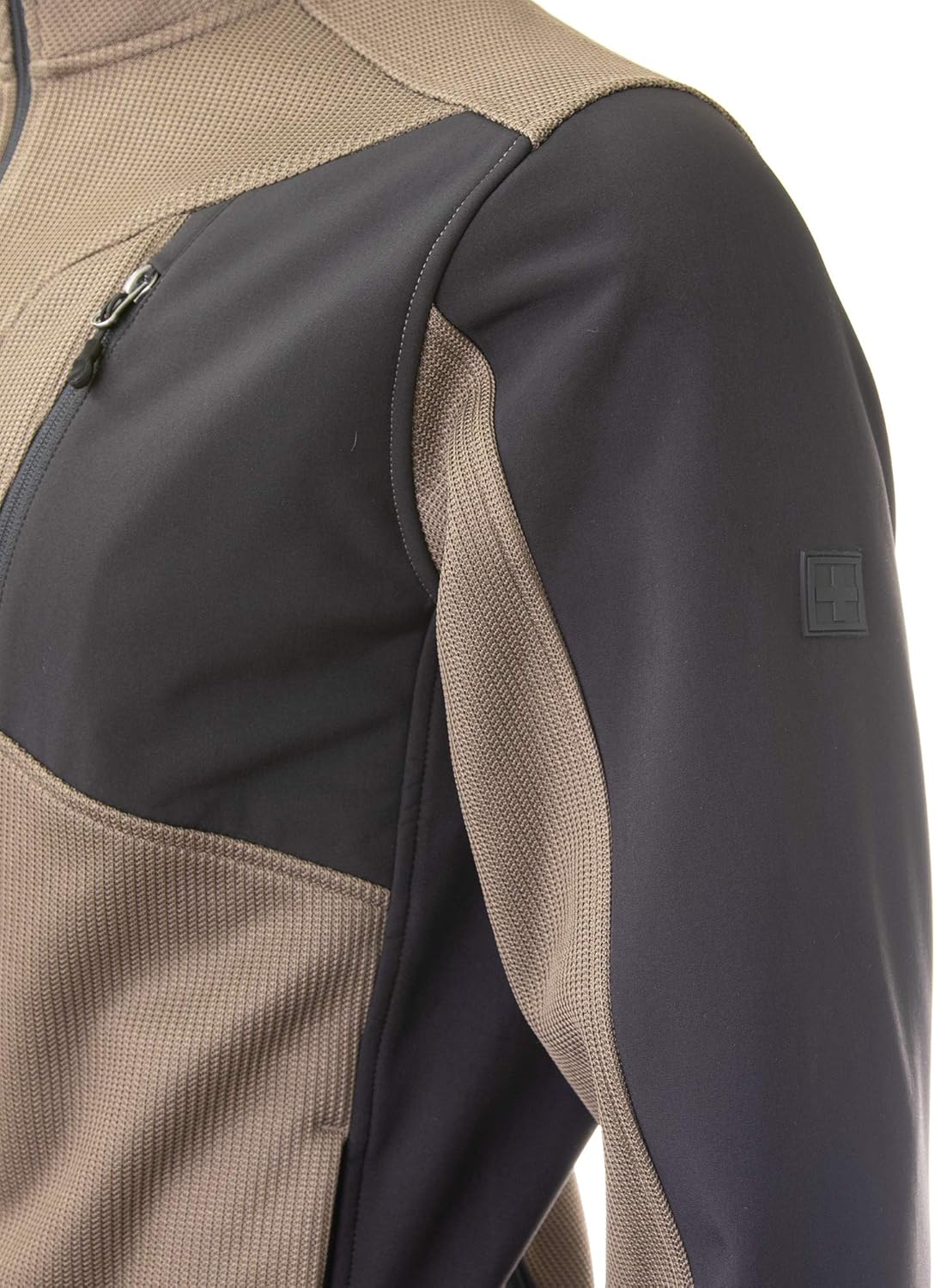 Swiss Alps Mens Sweater Knit Fleece Lined Zip-Front Jacket at  Men’s Clothing store