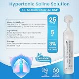 NAVEH PHARMA RSV Hypertonic Saline 3% Nebulizer 25 x 5ml Bullets view 3