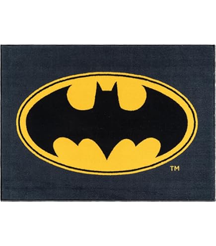 Amazon.com: Character UK - Batman Rug Logo 57 x 98 cm