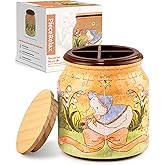 PieceRelax 3D Puzzle Jar 96 Plastic Pieces for Adults - The Dreamy Duck Use Includes Divider as Pen and Utensils Holder with Wooden Lid for Kitchen Dining Study Living Room Medium [BB1050]
