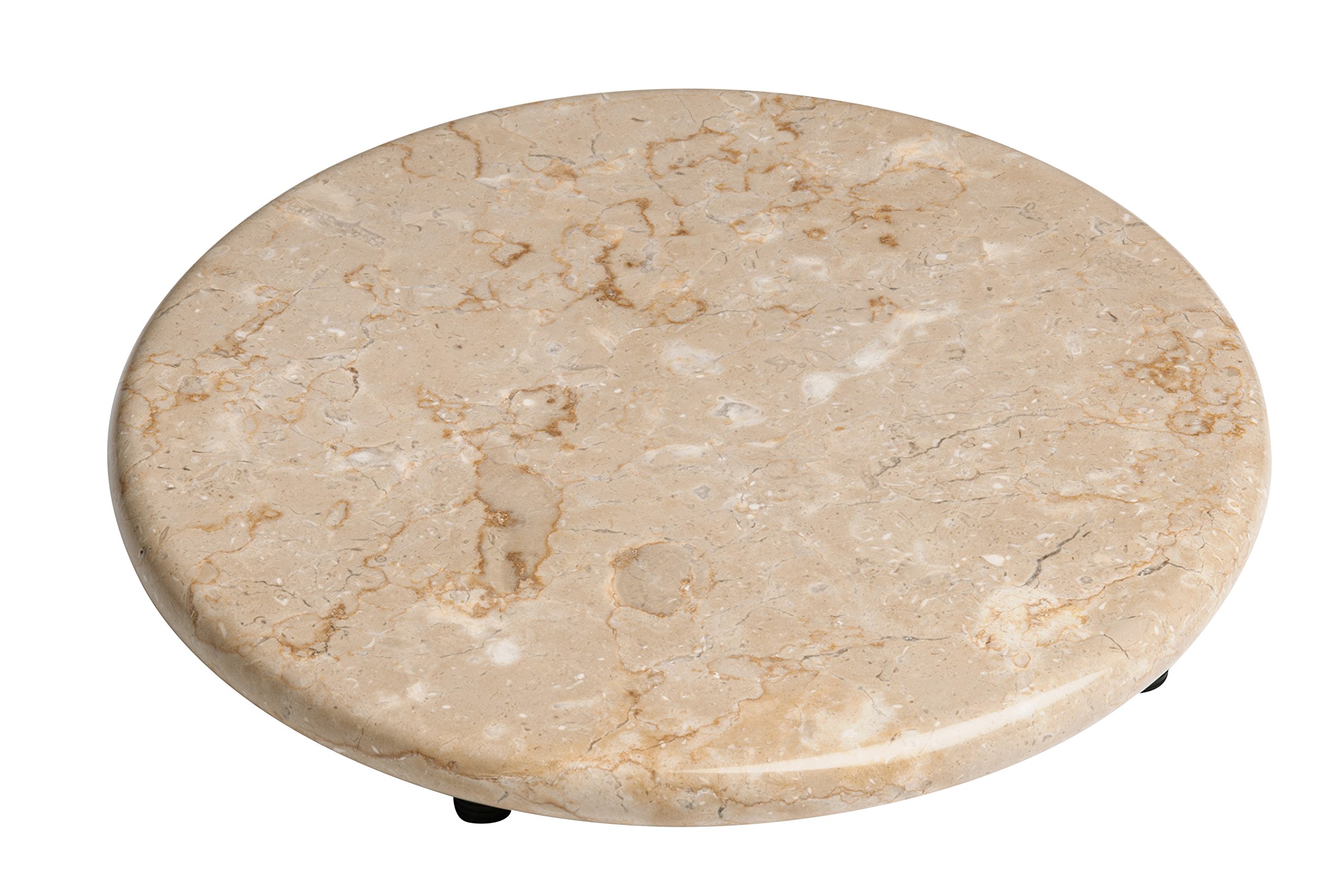 Premier Housewares Round Chopping Board, Champagne