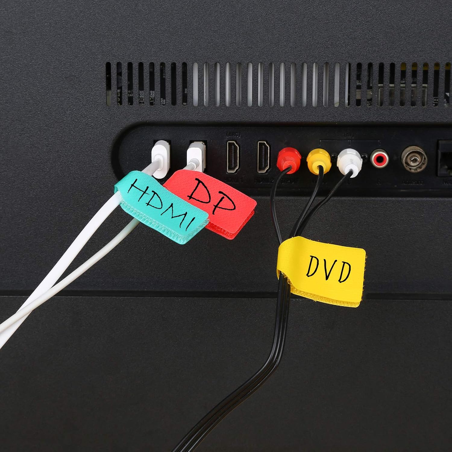 Epessa Cable Labels Cord Labels,Wire Labels,Cable Tags and Wire Tags for Cable Management and