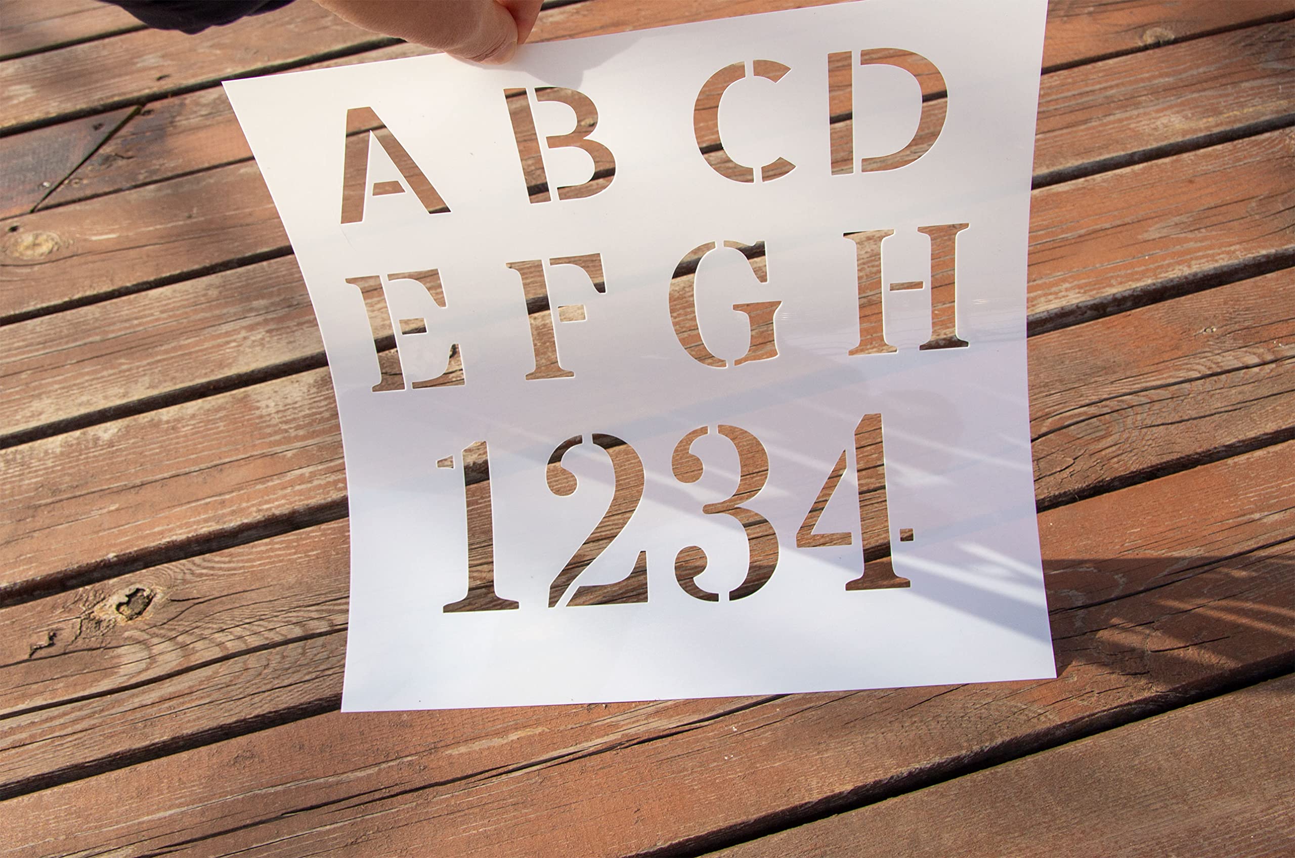 20 Pack 7.5mil Mylar Sheets, 12 X 12 Inch Stencil Paper for Cricut, Laser Cutting, Template Plastic for Quilting, Blank Plastic Sheets for Crafts, Food Grade Mylar Stencil Sheets