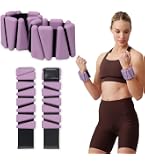 Gaiam Wrist and Ankle Weights, Wearable Bracelet to Strengthen