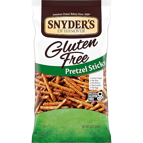 Snyder's of Hanover Pretzels, Gluten Free Pretzel Sticks, 8 Oz