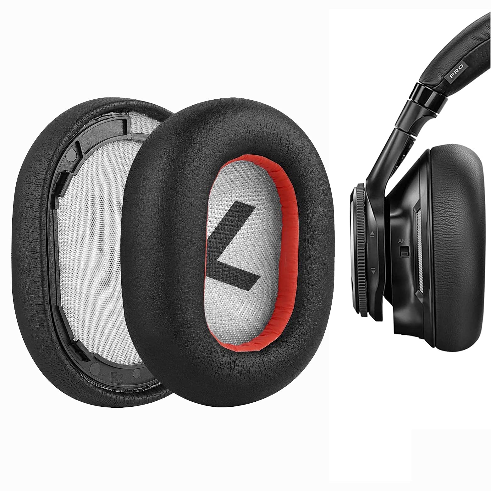 V-MOTA Ear Pads Compatible with Plantronics Voyager 8200-UC,Voyager 8200 UC Stereo Bluetooth Headphones,Replacement Cushions Repair Parts (Black)