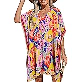 Breezy Lane Women's Beach Cover Up Swimsuit Coverups Kaftan for Bathing Suit Vacation Summer Resort Wear