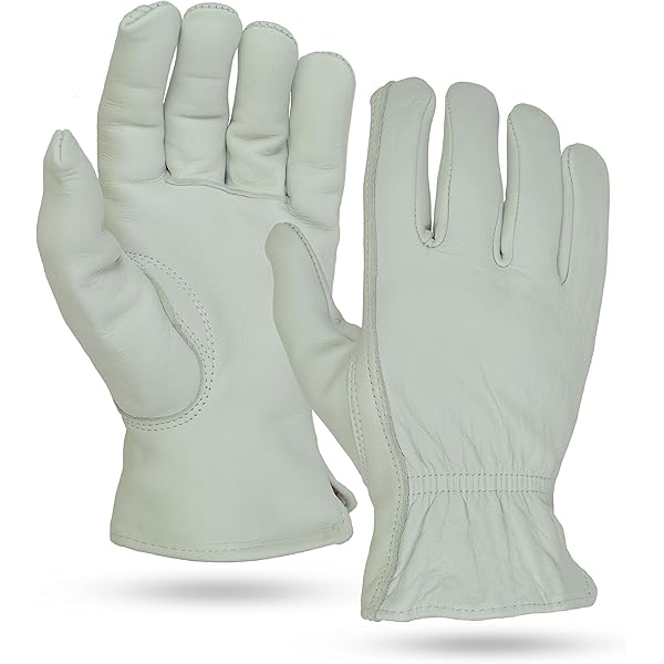 Luvas De Couro Illinois - Repelente Água - Couro Bovino Premium - Para Trabalho E Jardim