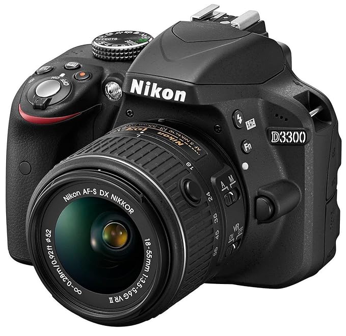 Nikon D3300 - Cámara réflex digital de 24.2 Mp (Pantalla 3 ...