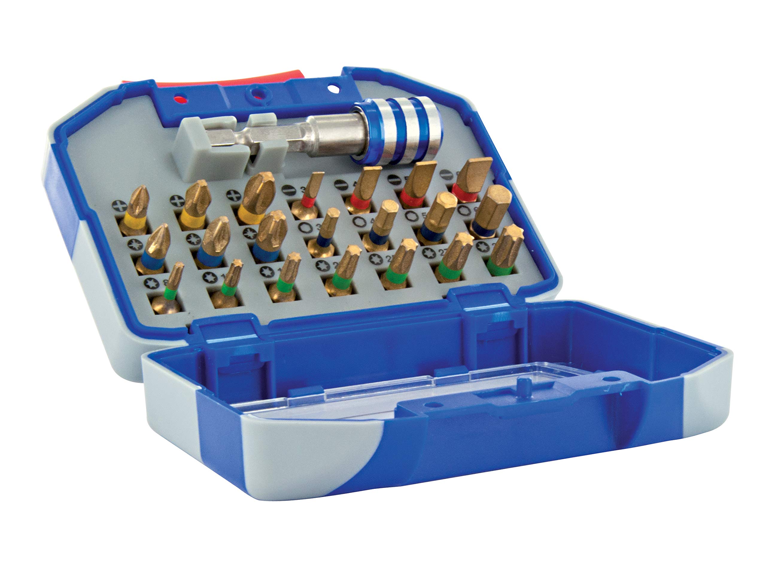 Tivoly Technic 11521572005 Set of Twist Diamond Screw Bits 22 Pieces