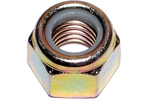 Hard-to-Find Fastener 014973285333 Grade 8 Coarse Lock Nuts, 9/16-12, Piece-10, Yellow