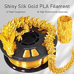 DO3D Silk Gold PLA Satin Shiny 3D Printer