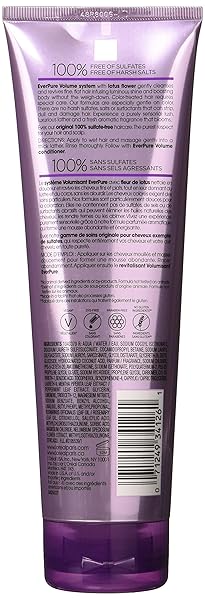 L’OREAL PARISEVER PURE VOLUME SHAMPOO LOTUS, 8.5 FL OZ (PACK OF 2)