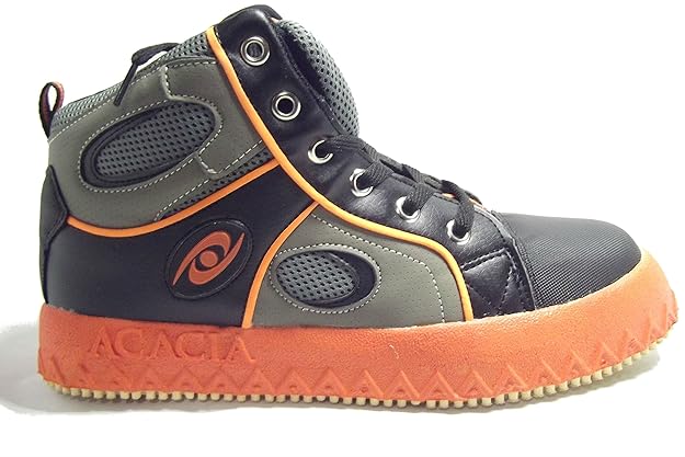 Amazon ブルームボールシューズ Broomball Shoes グリップイネーター (オレンジ, US6