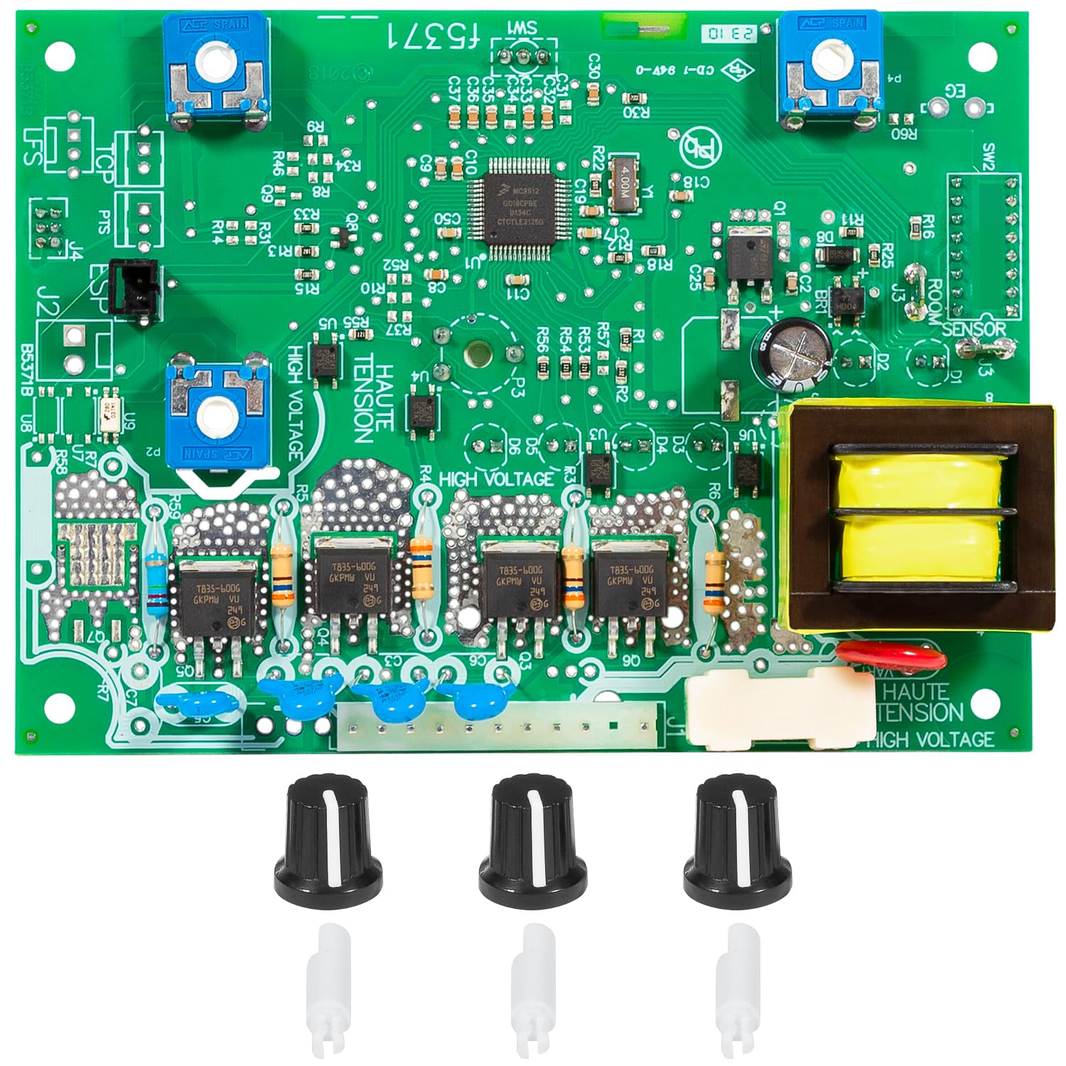 Photo 1 of 1-00-05886 Control Circuit Board For Harman Pellet Stove Accentra 52i, Accentra Cast Free Standing, Accentra Insert, Advance, P35i, P43, P61, P61A, P68, XXV Replace 3-20-04220 3-20-05886 3-20-05374